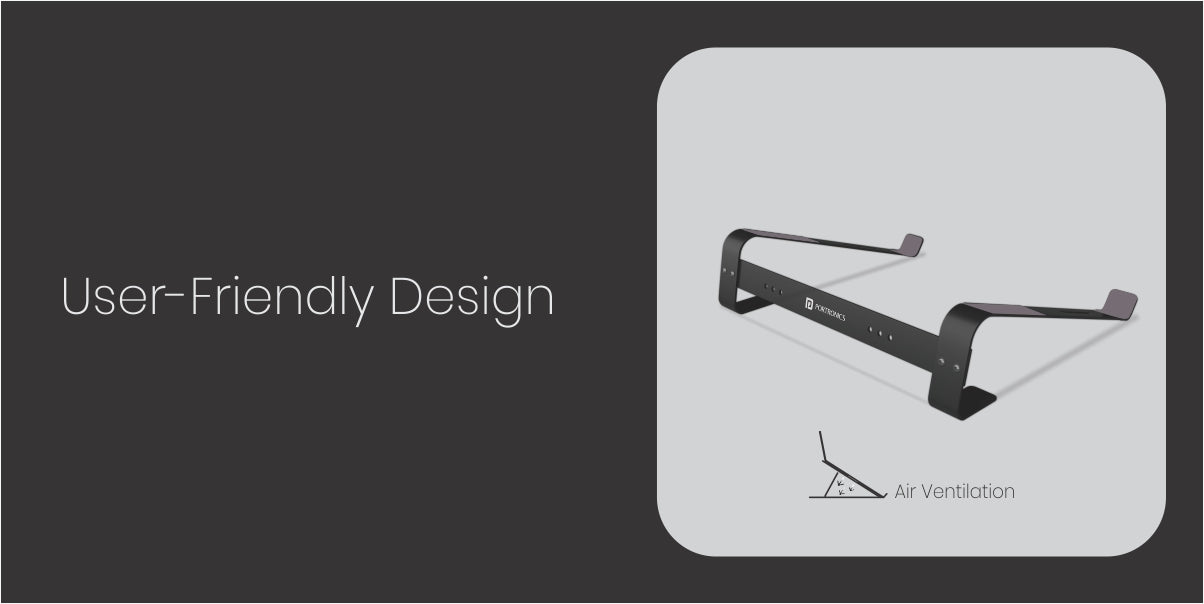 My Buddy K4: Portable Laptop Stand user friendly design 