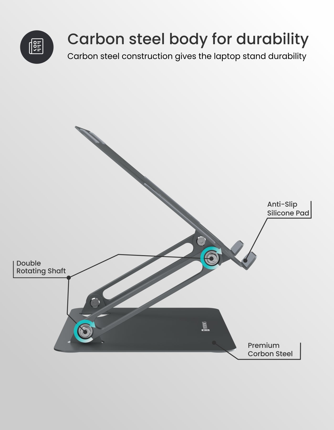 Get a better grip for your laptops with the silicone pads