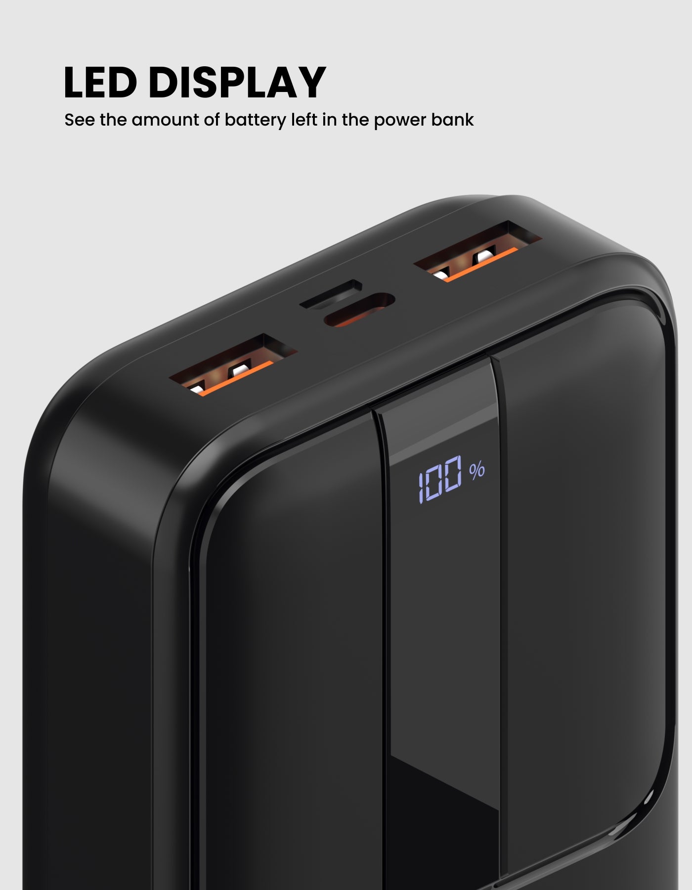 Portronics Power D 20K Wireless Power Bank compact