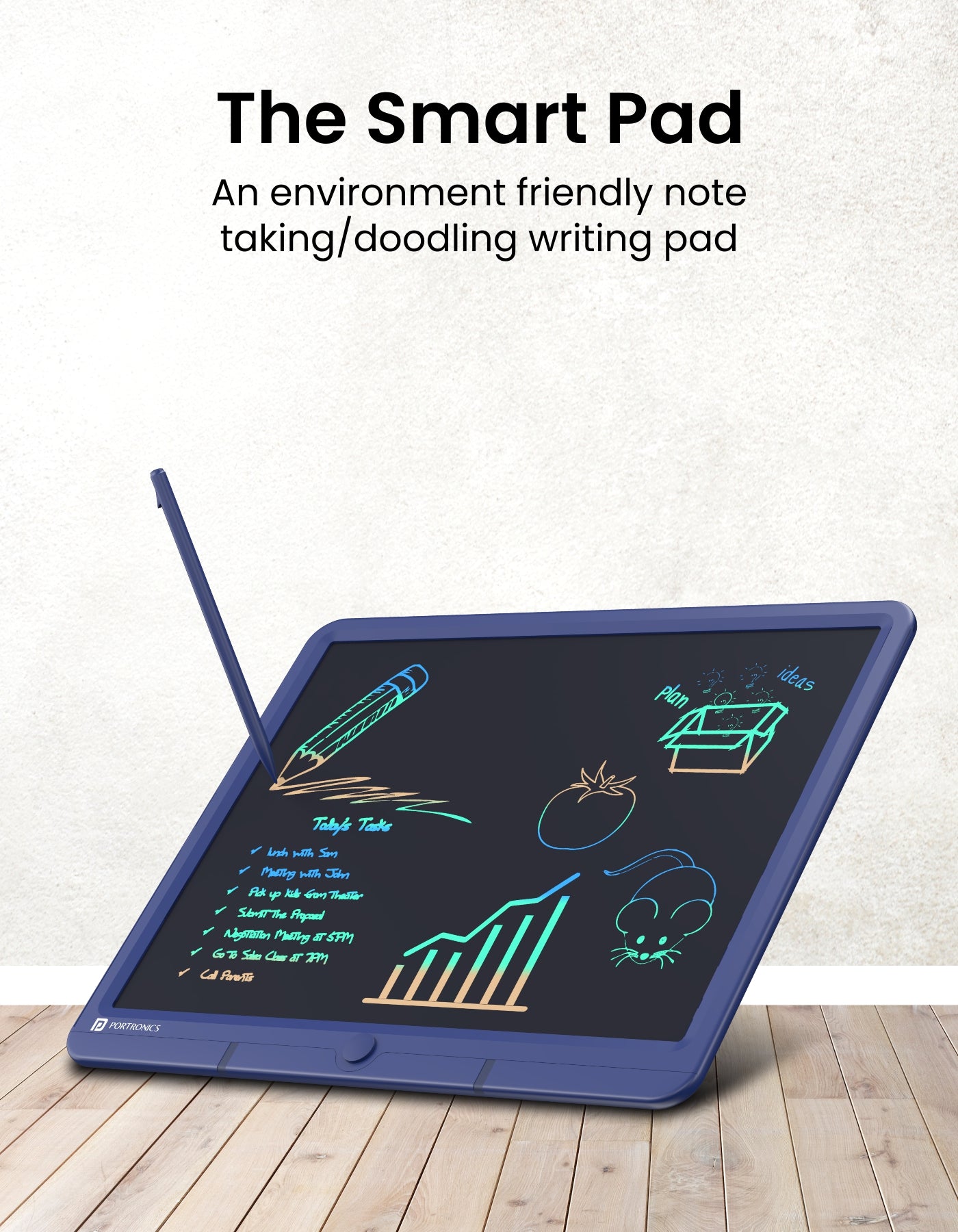 Portronics Ruffpad 15M lcd writing tablet for kids
