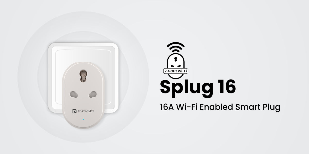 Portronics splug 16 Wifi Smart plug