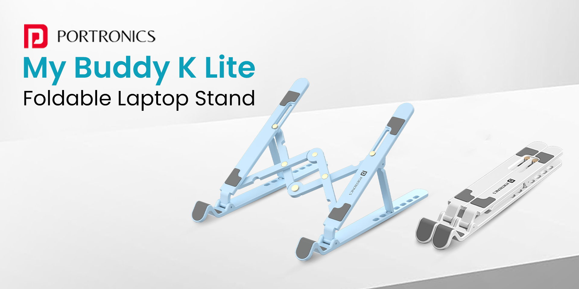 My buddy K lite portable  laptop stand for desk