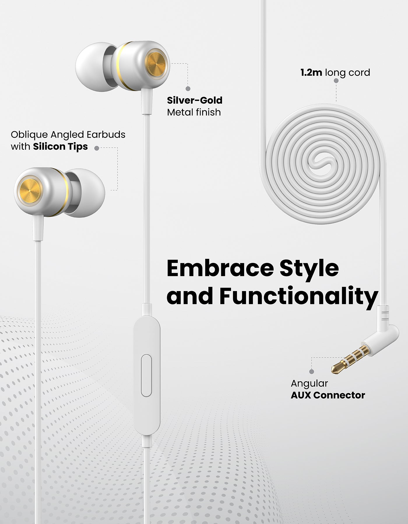 conch 10 wired earphone you can answer a call by button