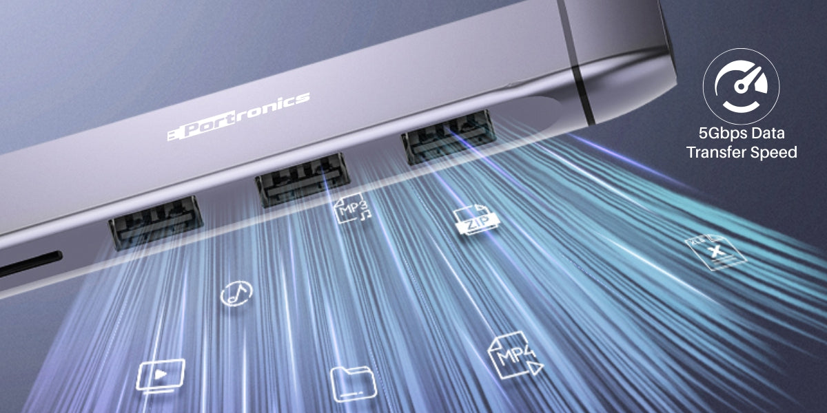 Mport 9C Multiport USB adapter for USB-C devices