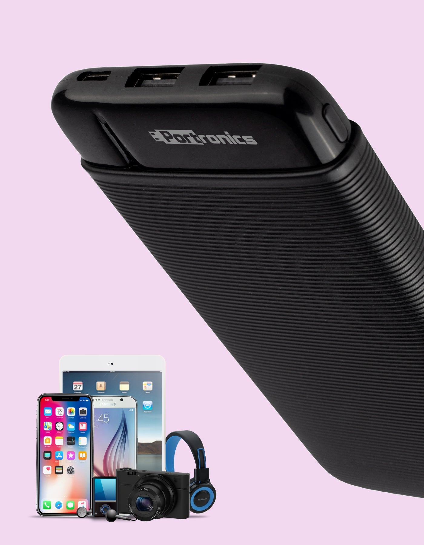 Portronics Power Pro 10K Power Bank 10000mah can charge every device 