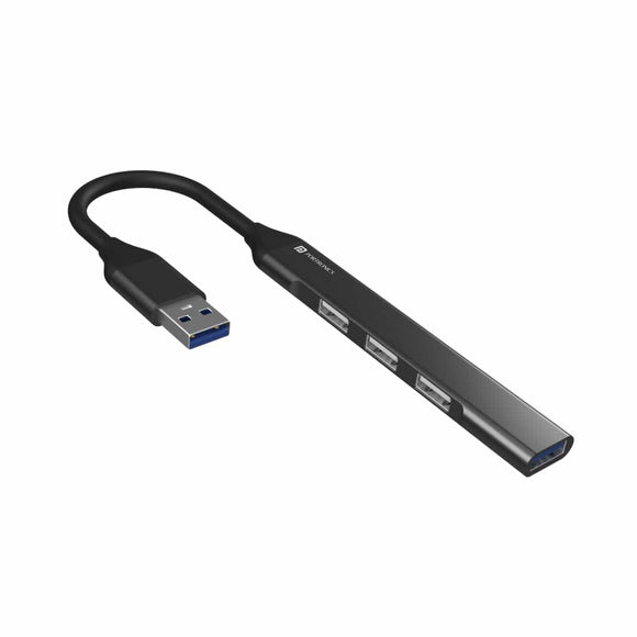 Buy Portronics Mport 52 7-in-1 USB Type C to USB 3.0 Type A, USB 3.0 Type  C, HDMI, SD Card Slot, TF Card Multi-Port Hub (Up to 10 Gbps Data Transfer,  Grey) Online – Croma