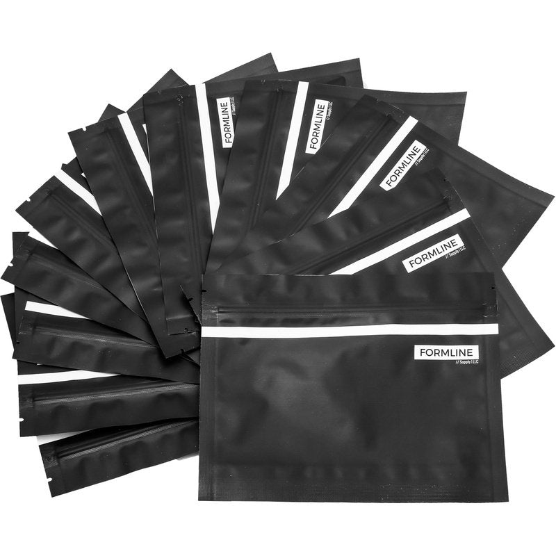 FORMLINE Mylar Smell Proof Bags (25 Pack) - 7 inches x 5.5