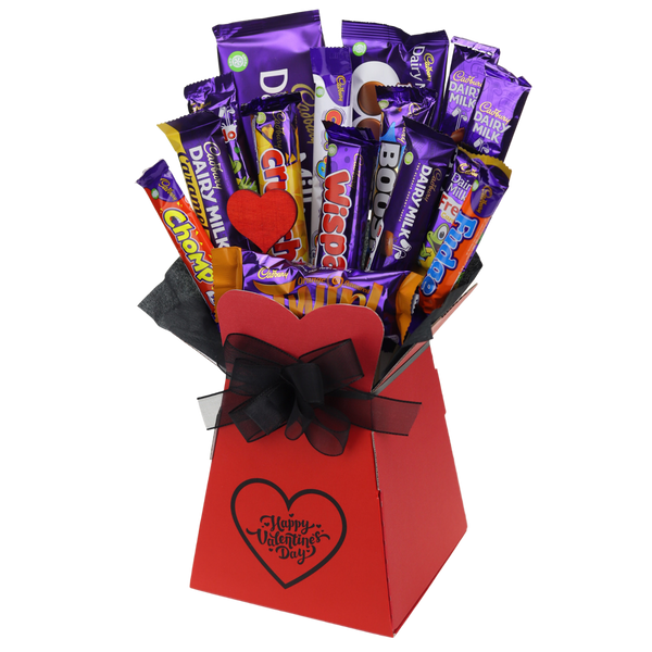 Cadbury Valentine Treats Chocolate Bouquet