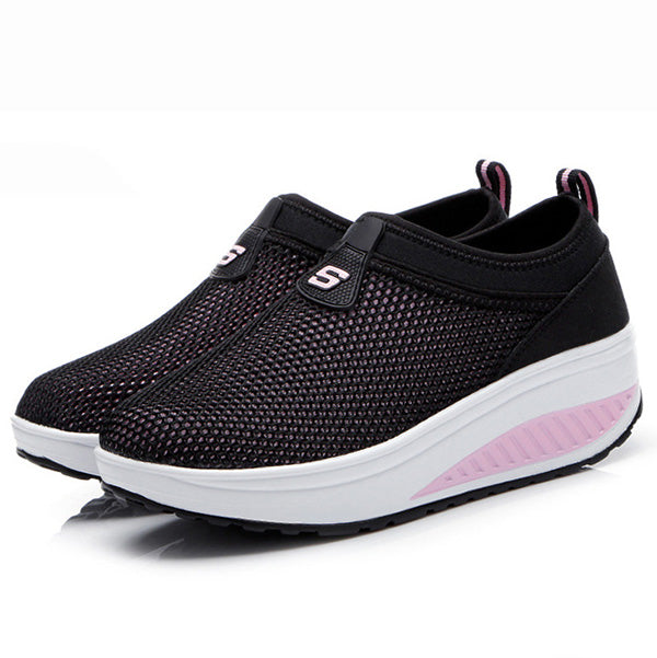 Breathable Mesh Casual Sport Platform 