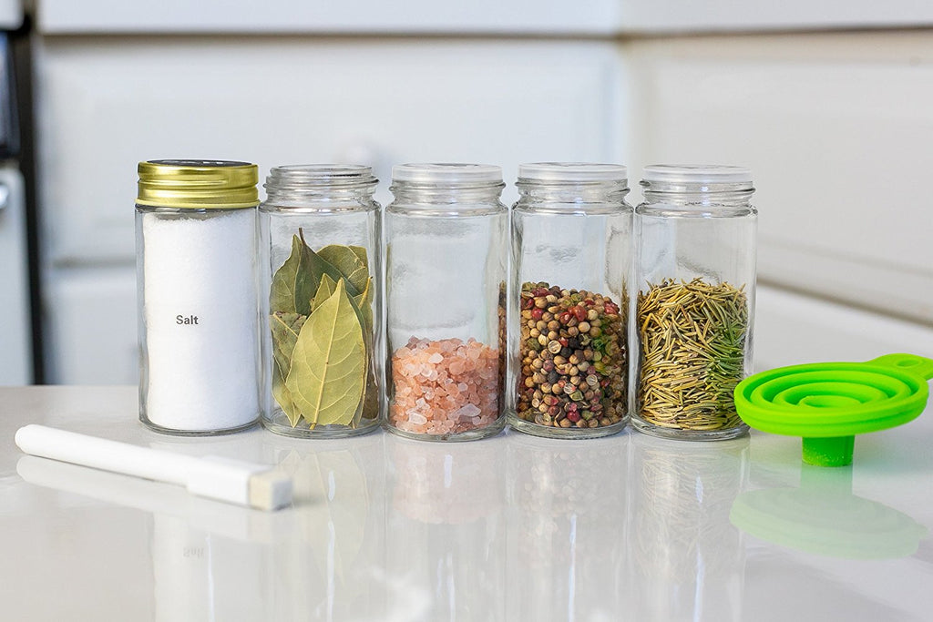 spice containers with stand