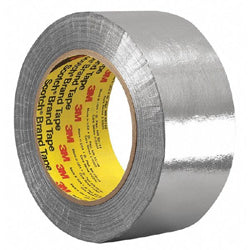3M 363 High Temperature Aluminium Foil/Glass Cloth Tape