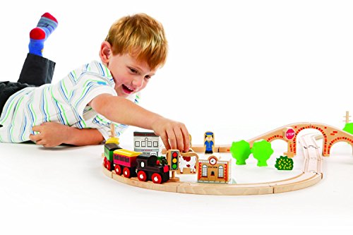 tidlo wooden train set