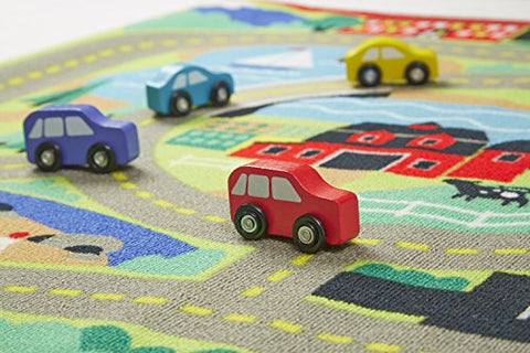 melissa and doug around the town road rug