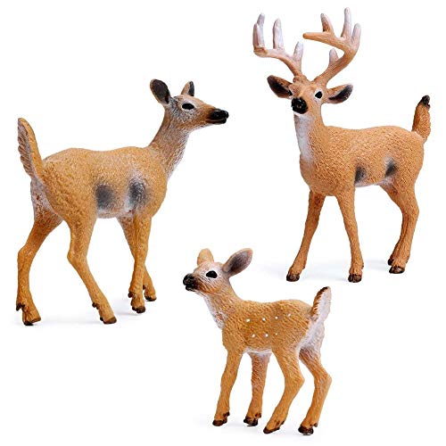 miniature woodland animal figurines