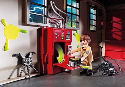 playmobil 9219 ghostbusters fire headquarters