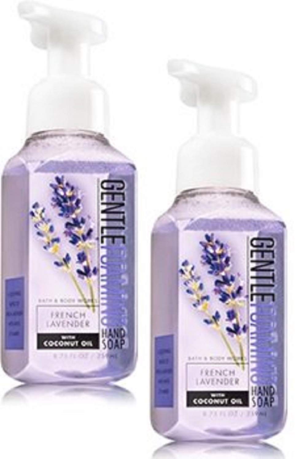 Bath And Body Works Gentle Foaming Hand Soap French Lavender 2 Pack 875 Ounce