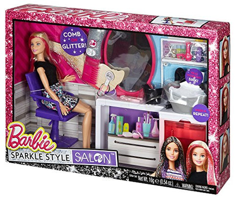 barbie sparkle style salon