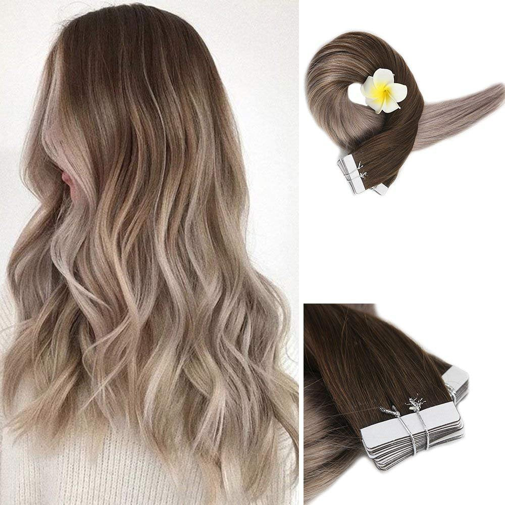 Other Hair Extensions Weaves Full Shine 14 Ash Blonde Ombre