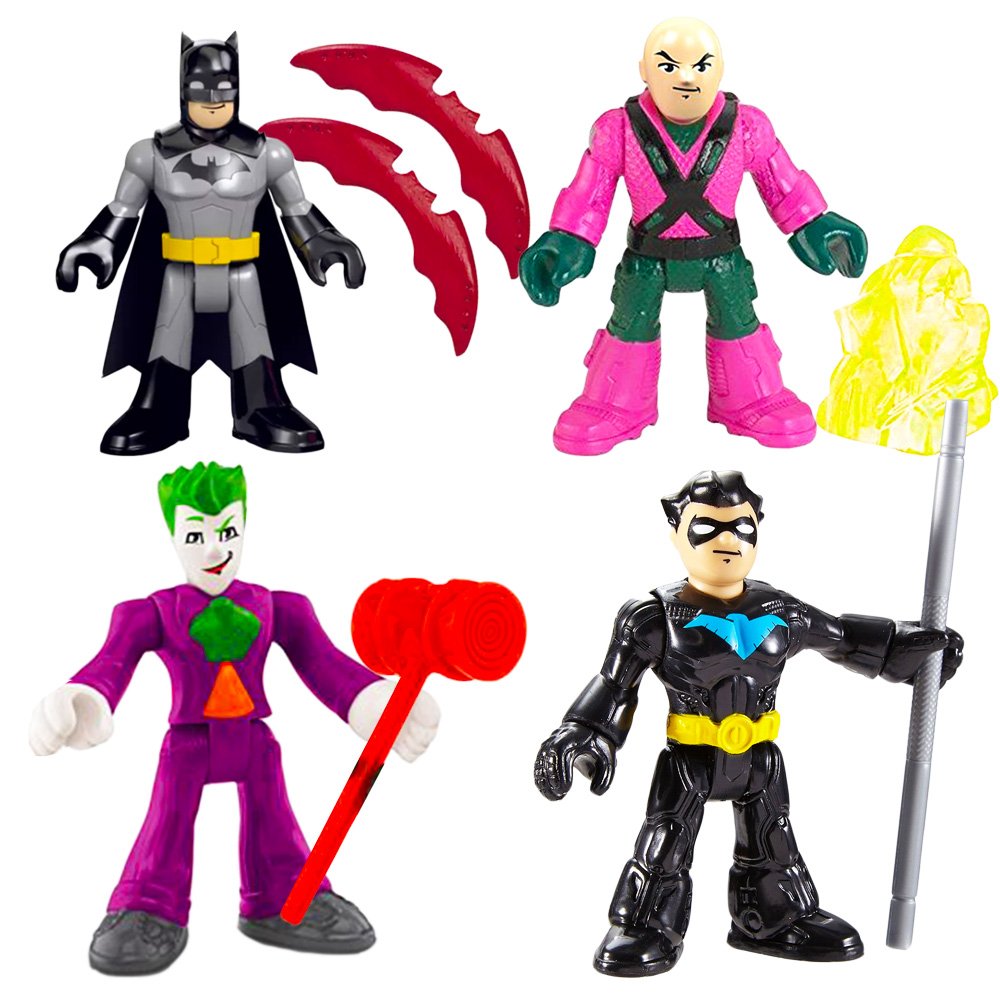 imaginext dc super friends heroes & villains pack