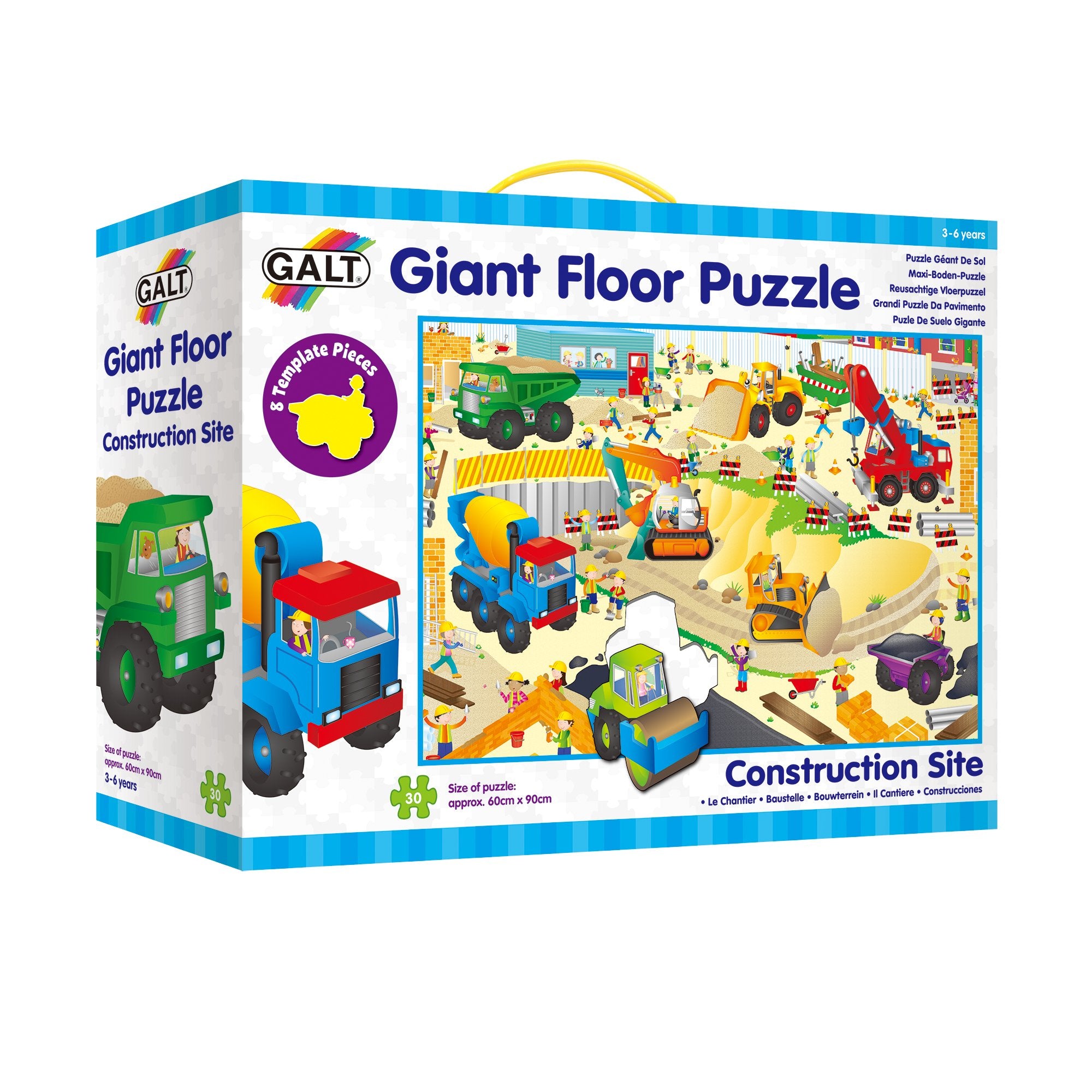 Other Puzzles - Galt Toys Giant Floor Puzzle Construction ...