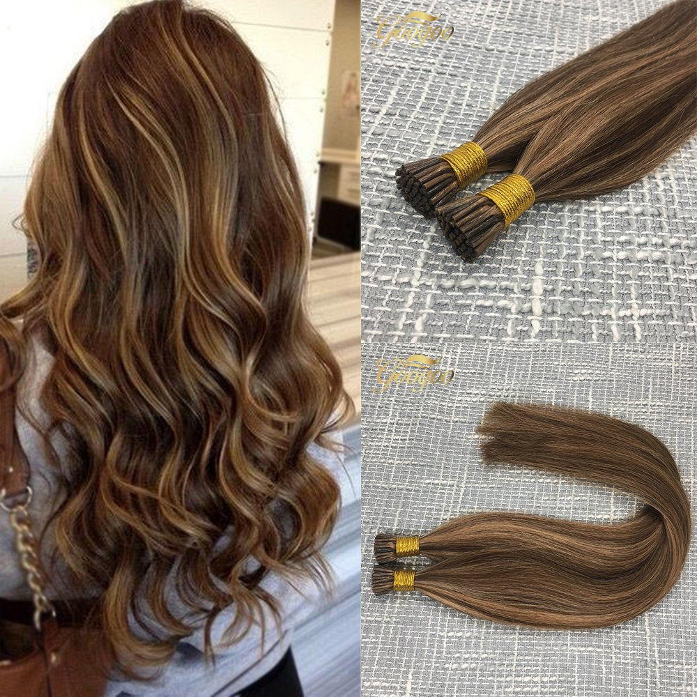 Other Hair Extensions Weaves Googoo Highlighted Prebonded Remy