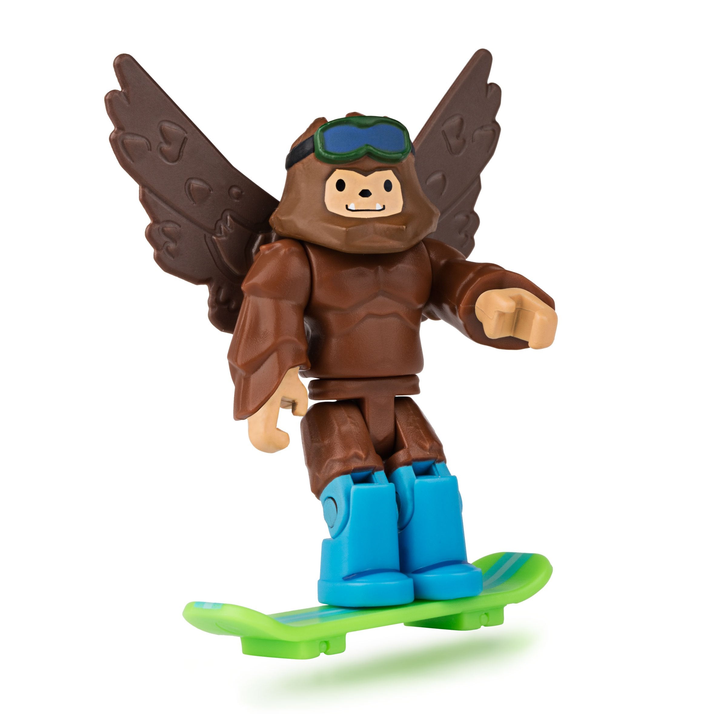 Roblox Bigfoot Boarder Airtime Figure With Exclusive Virtual Item Game Code - roblox homing beacon toy code