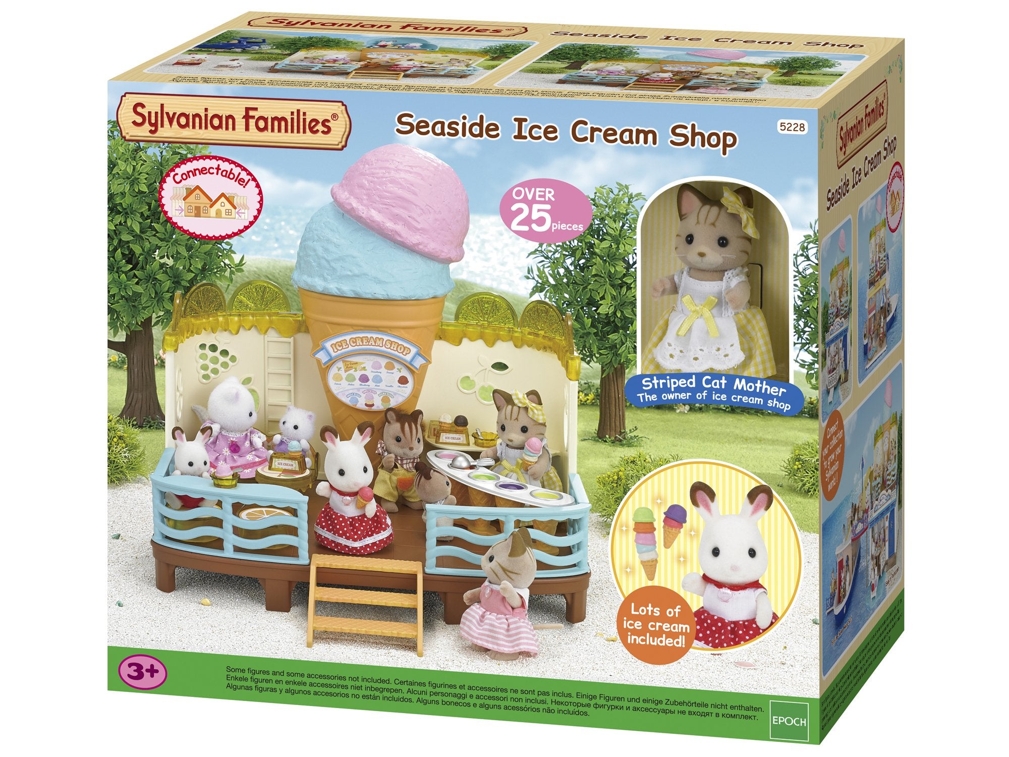 seaside ice cream shop sylvanian families