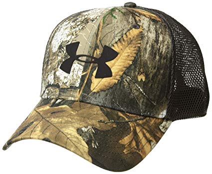 under armour camo mesh hat