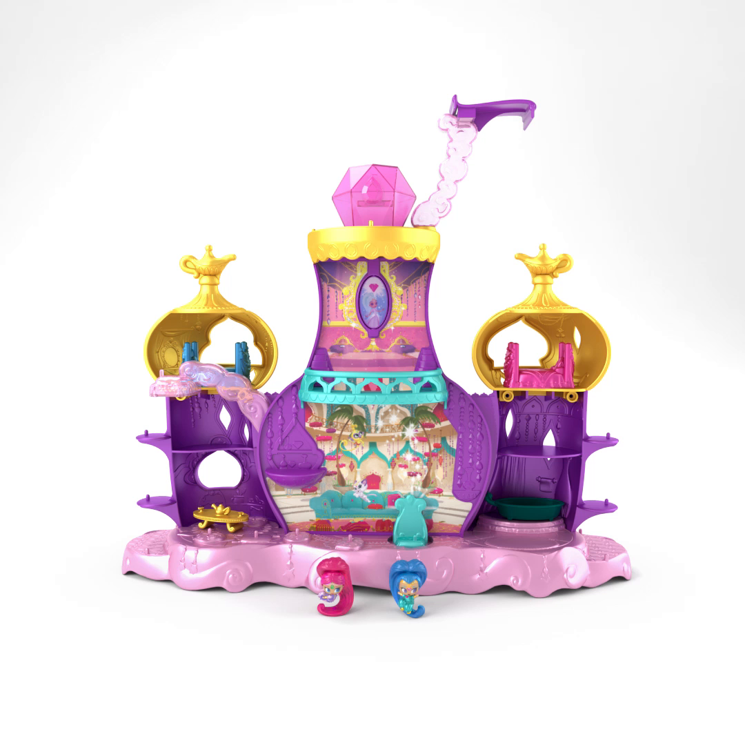 floating genie palace playset