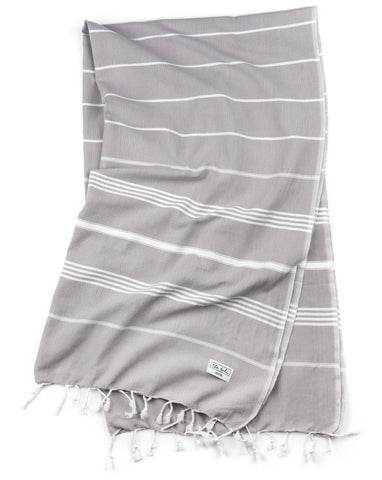 White-Marine Classic Large Turkish Towel