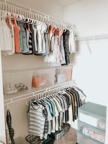 Minimalist closet