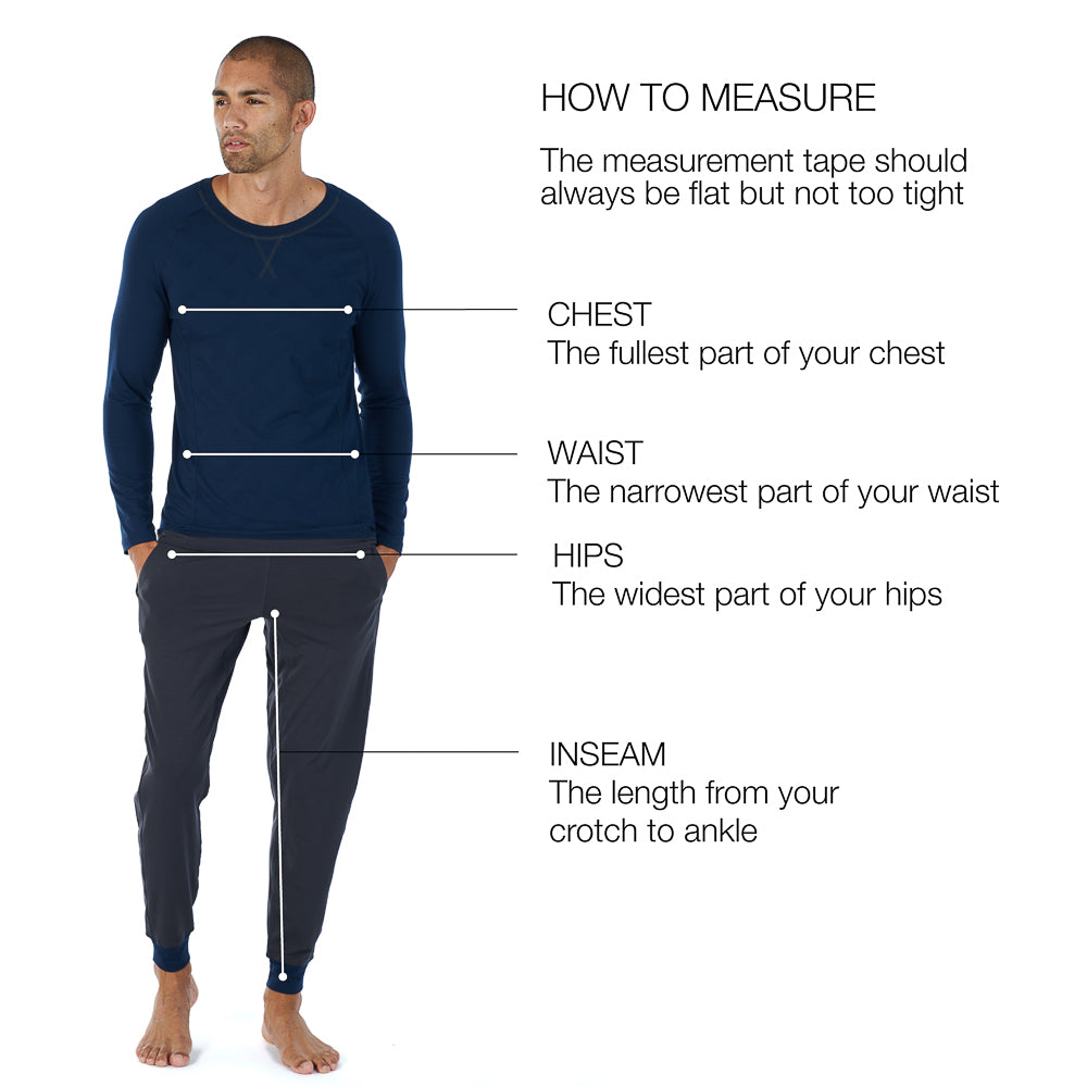 DAGSMEJAN BALANCE | Moisture wicking pajamas for men