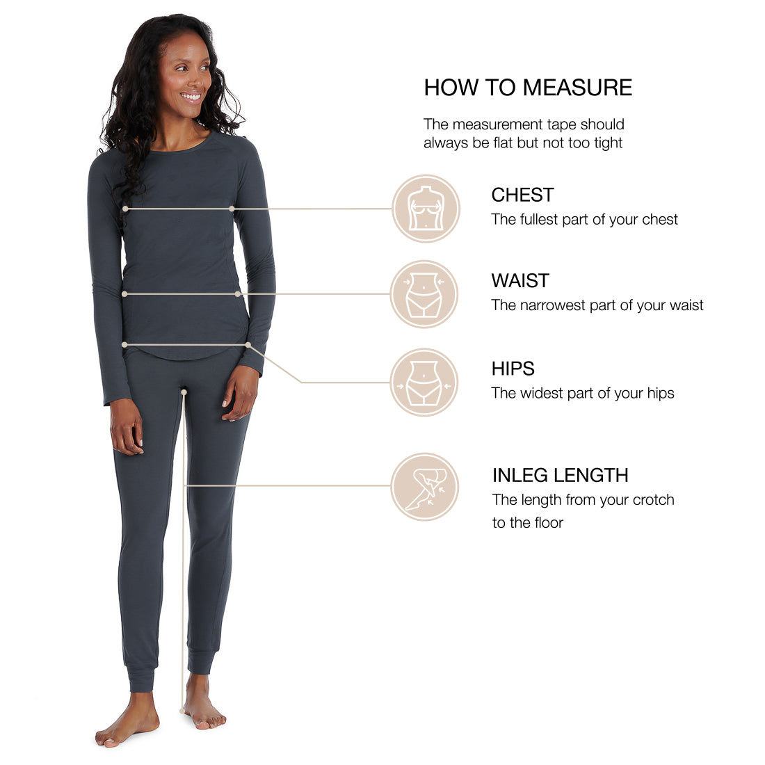Long sleeve loose fit top — NATTWELL™