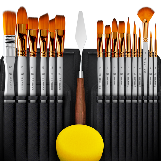 Professional Miniature Paint Brushes - Paint Brush Set of 10 Detail Pa –  Loomini