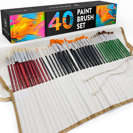 Baker Ross AT791 Jumbo Chubby Paint Brushes - Pack of 12, for Kids Painting Supplies and Arts and Crafts Projects