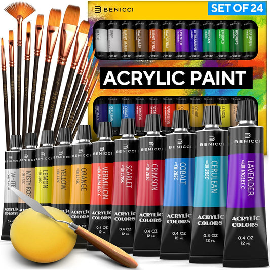 Buy Acrylic Paint Set Online  For Kids, Adults & Beginners - MozArt  Supplies USA