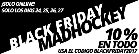 Black Friday Hockey hielo y hockey linea tienda online con descuentos y ofertas