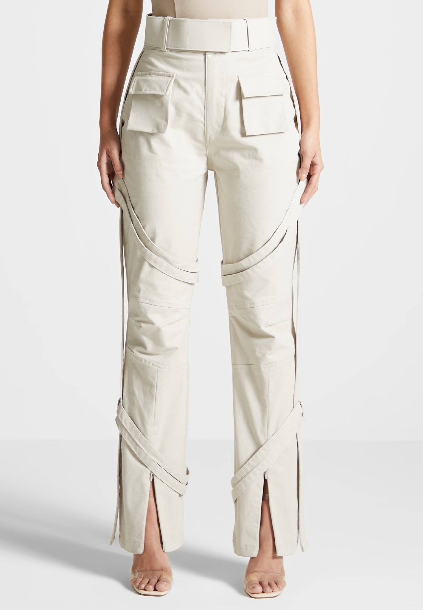 Carpenter Cargo Trousers - Beige | Manière De Voir USA