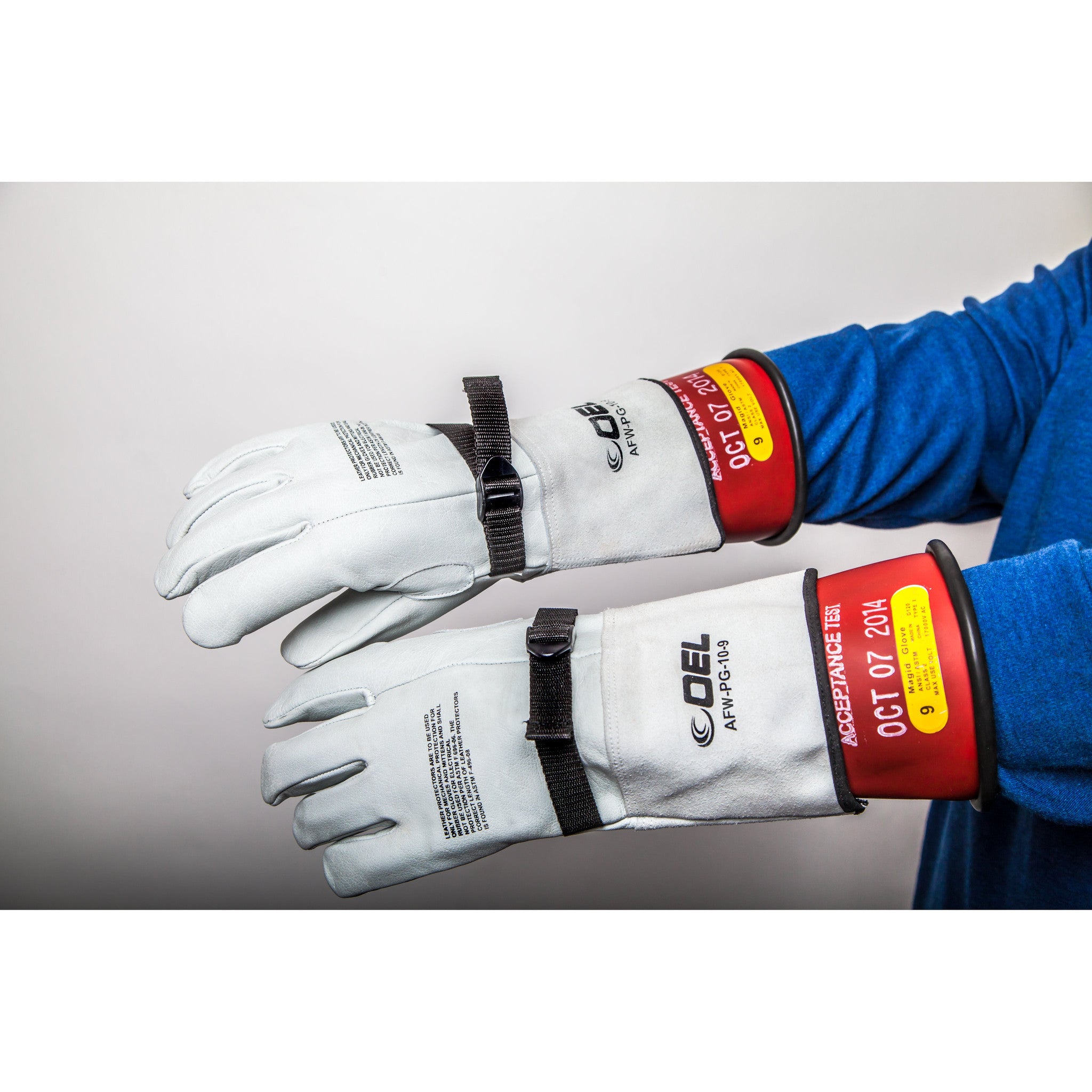 alisp Industrial 11 KV Electric Hand Gloves Shock Proof Safety