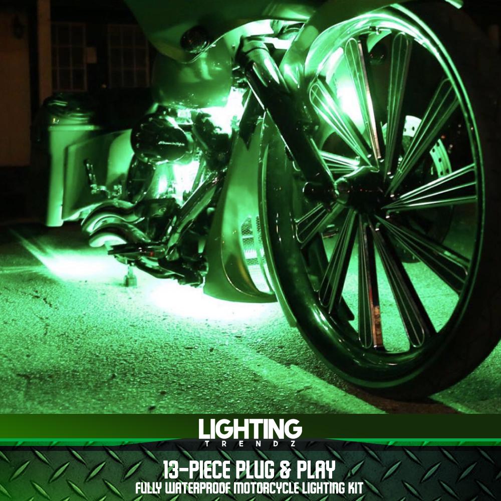13-Piece Motorcycle Lighting Kit – MidsouthLED