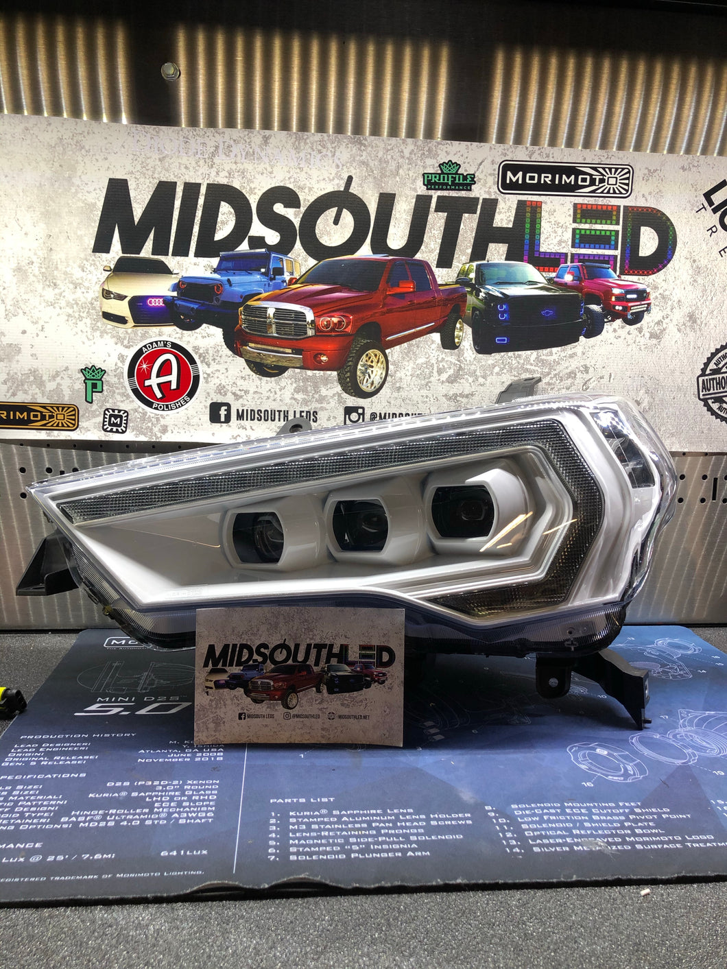 TOYOTA 4RUNNER (14-20): XB LED HEADLIGHTS – MidsouthLED