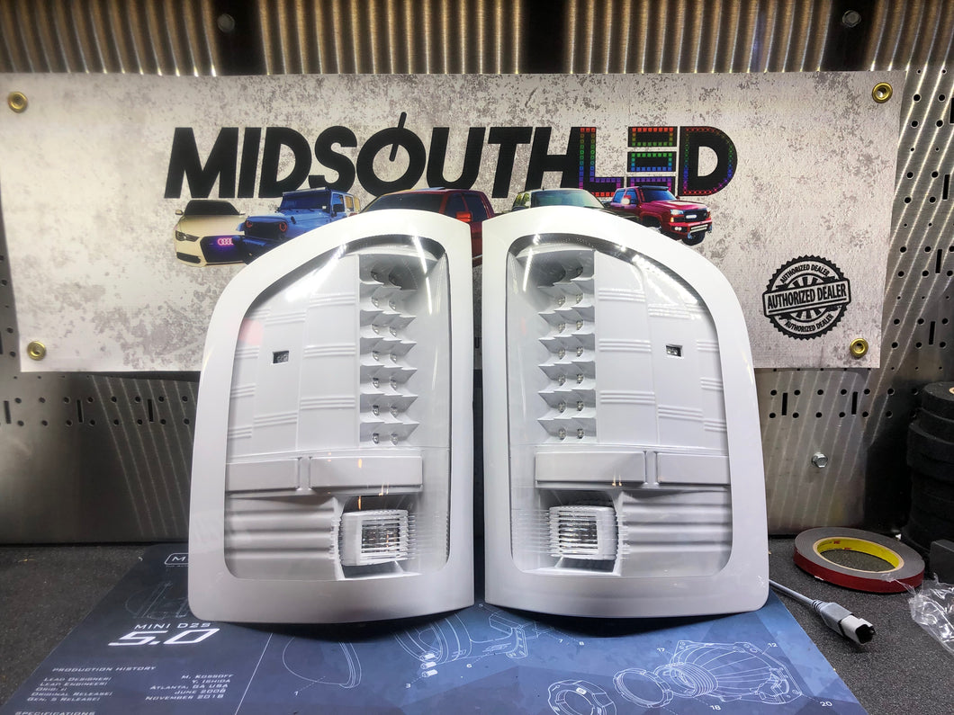 silverado color matched tail lights