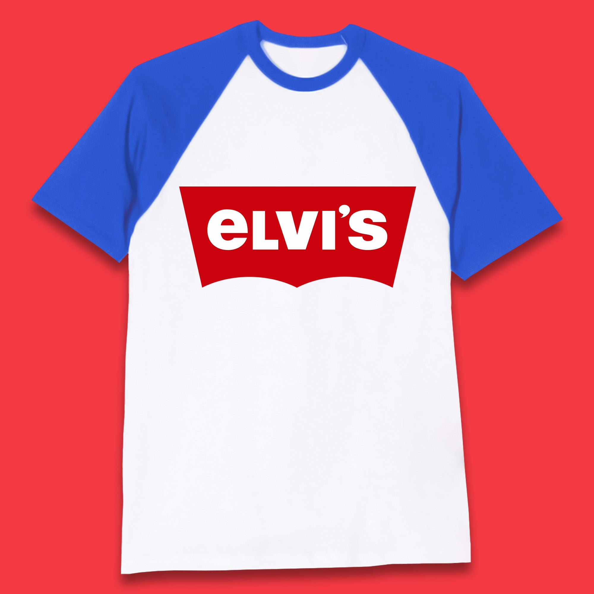 American Singer Elvis Presley Mashup Funny Elvis Logo Parody Bas – Spoofytees