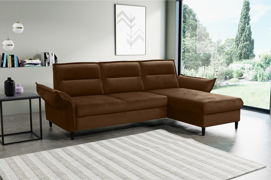 milano corner sofa bed