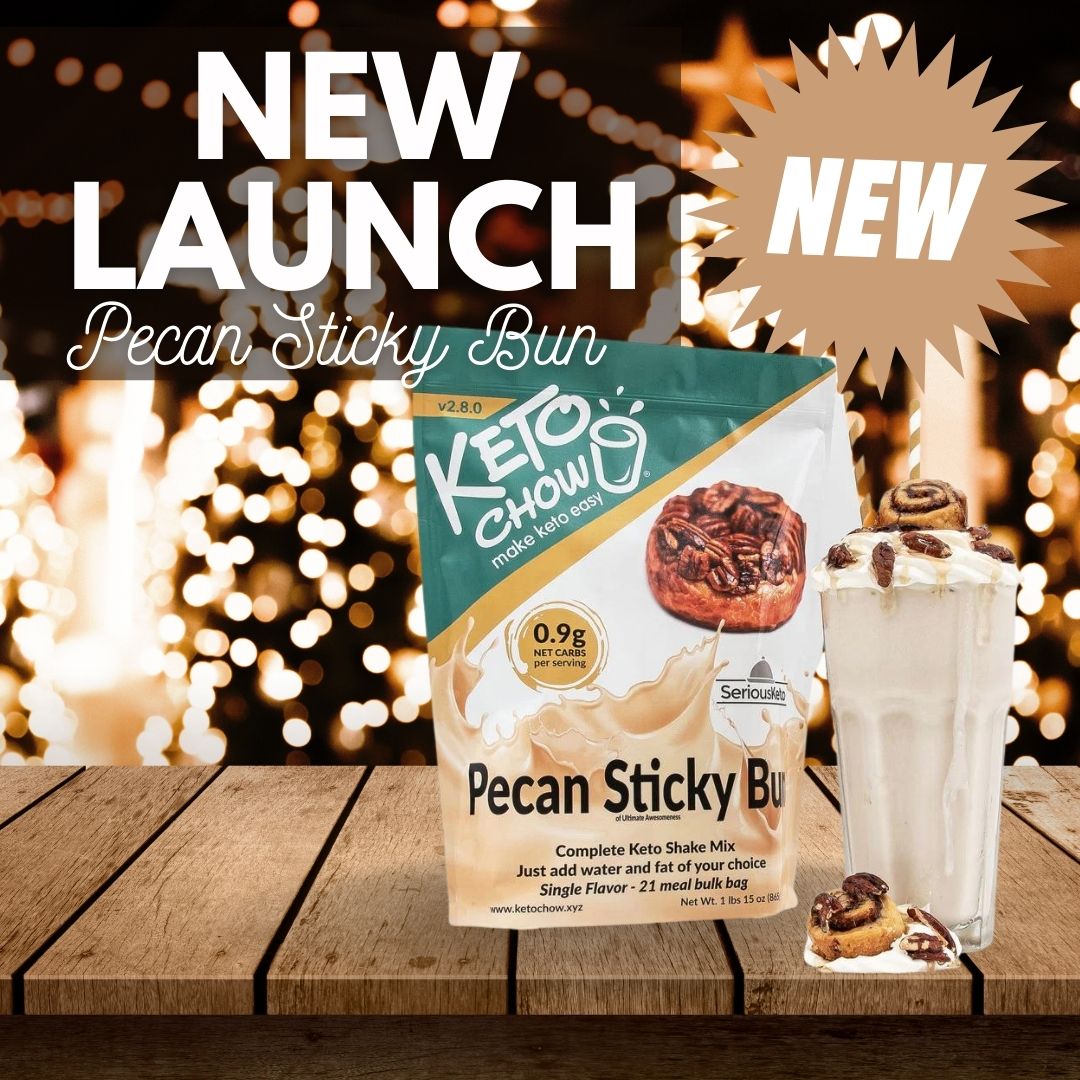 Keto chow new flavour pecan sticky bun in canada