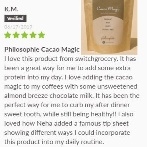Philosophie Cacao Magic Review