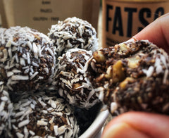 Low Carb Peanut Butter Superfood Protein Balls with EatFatso and Philosophie Cacao Magic