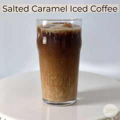 Salted Caramel Iced Coffee with Keto Chow on SwitchGrocery Canada