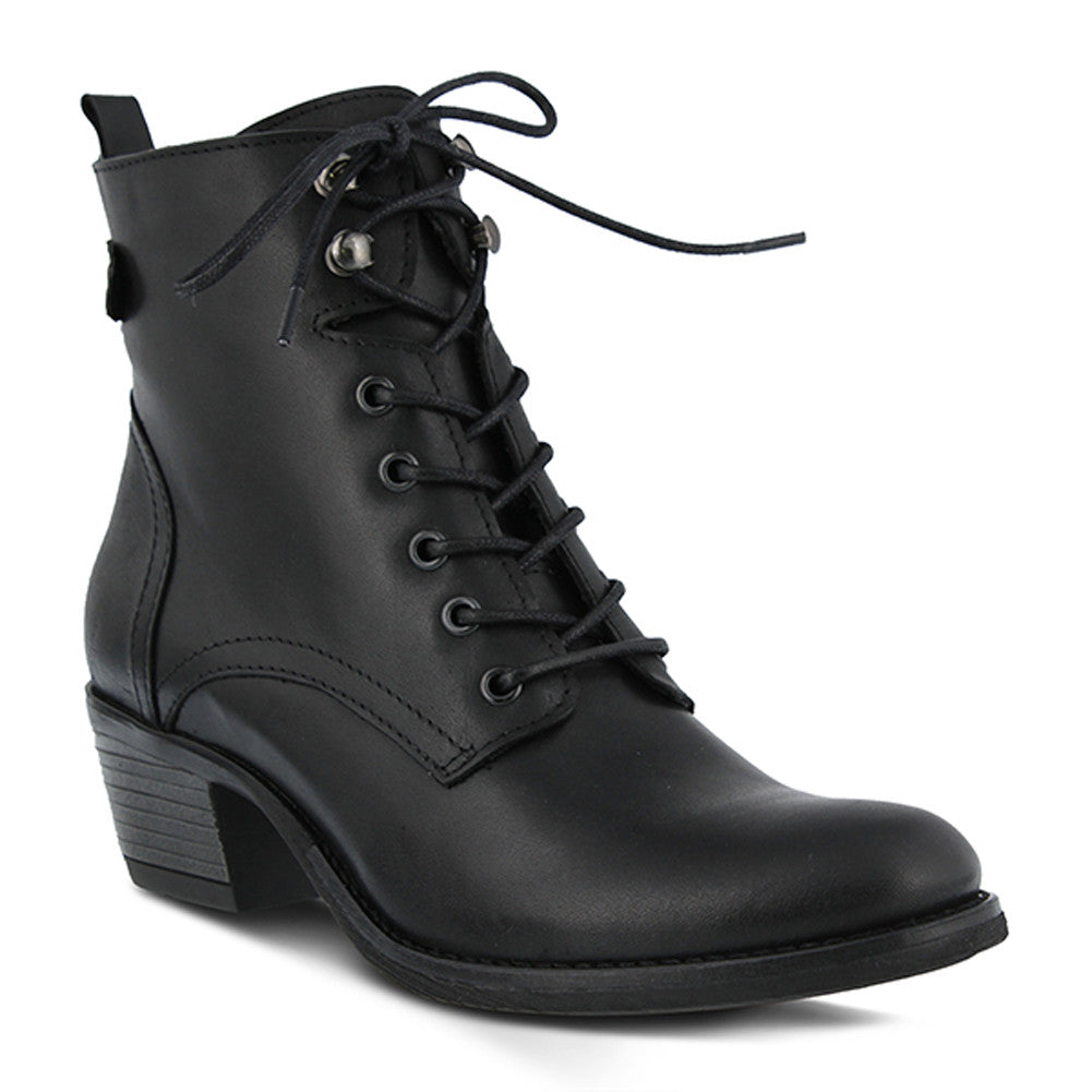 Spring Step Women's Nario Booties, Black Leather, Textile, 36 M EU, 5.5 ...