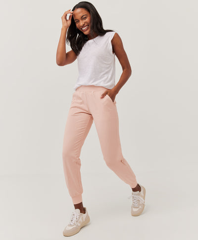 Women’s Clearance Woven Twill Utility Jogger made with Organic Cotton | Pact
